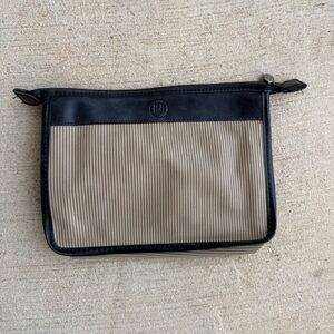 Vintage Fendi Stripe Zip Clutch
